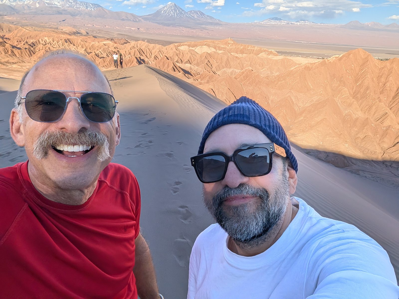 Juan and me on the ridge.