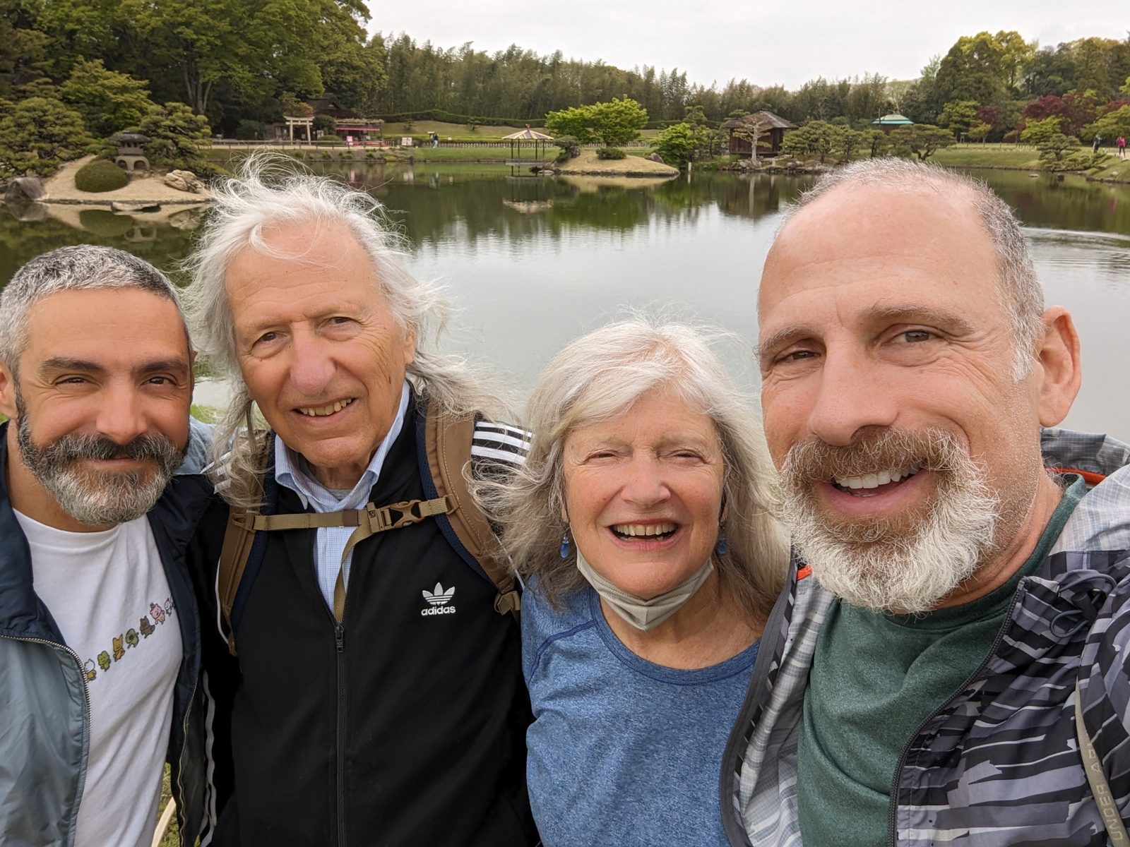 Korakuen: Marcio, Stanley, Chris and Billy.