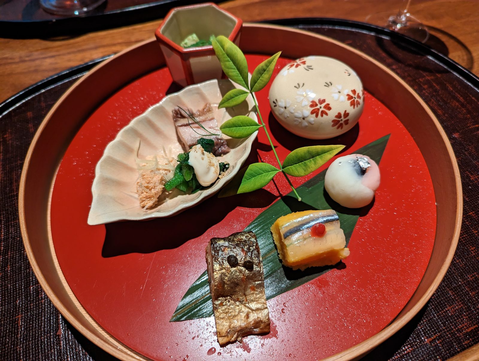 Dinner at Roka.