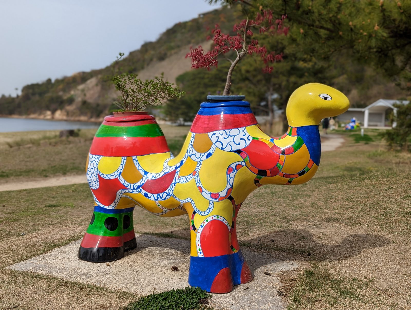 Niki de Saint Phalle's camel.